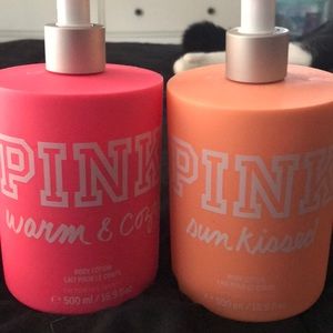 Pink lotion bundle